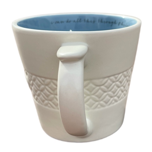 Dayspring Christian Inspirational Mug “Strength” Philippians 4:13 - Picture 6 of 6